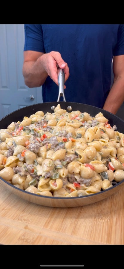 Cheesesteak Pasta
