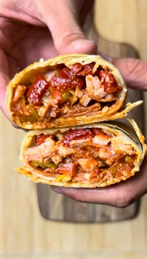 Pepperoni Pizza Burrito