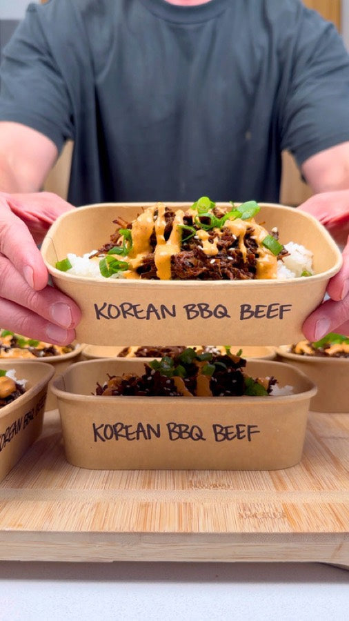 Korean BBQ Beef Rice Bowls